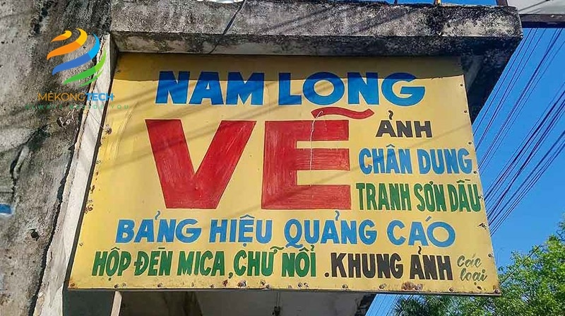 Khám Phá Bảng Hiệu Retro: Nét Đẹp Thời Gian Trong Thiết Kế!